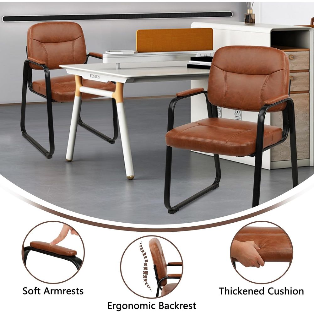 Waiting Retion Chairs No Wheel - огляд і ціна Leather Desk Pad