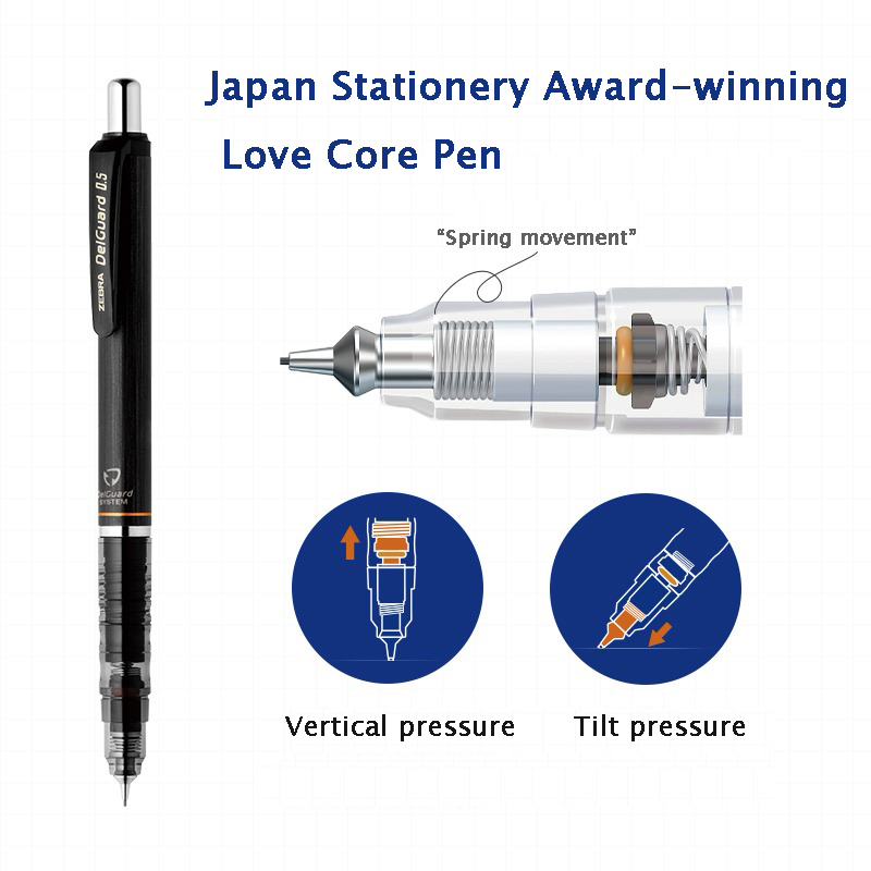 ZEBRA DelGuard Mechanical Penc - огляд і ціна Mechanical Pencil 0.3