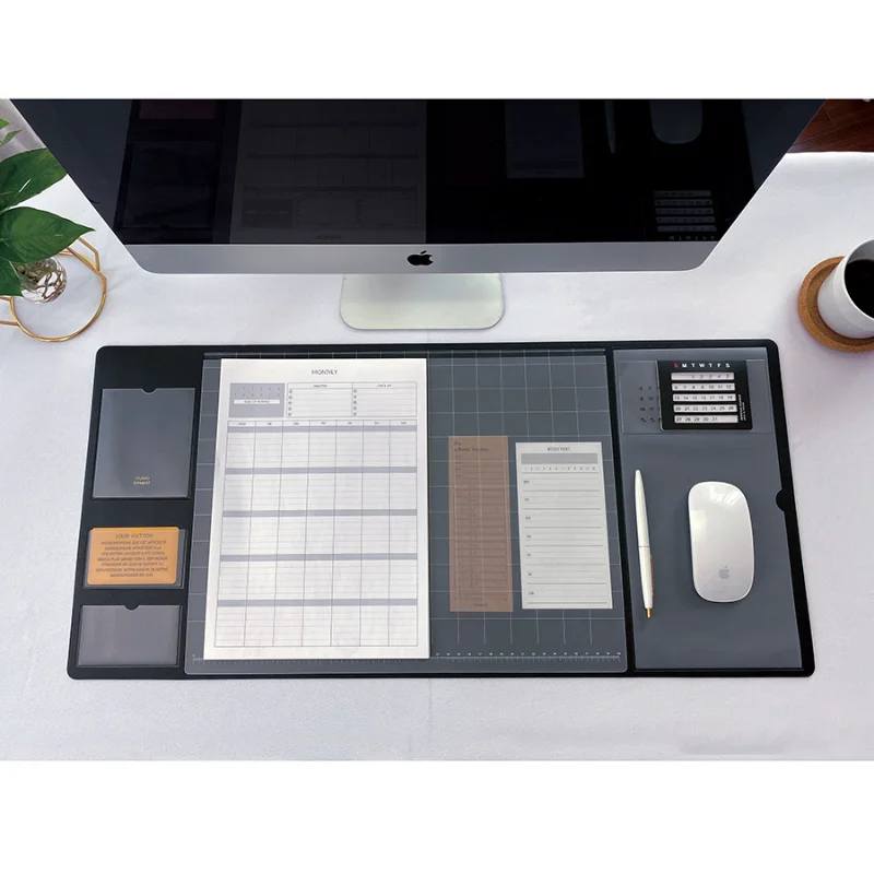 Portable Memo Pad Large Mouse  - огляд і ціна Leather Desk Pad