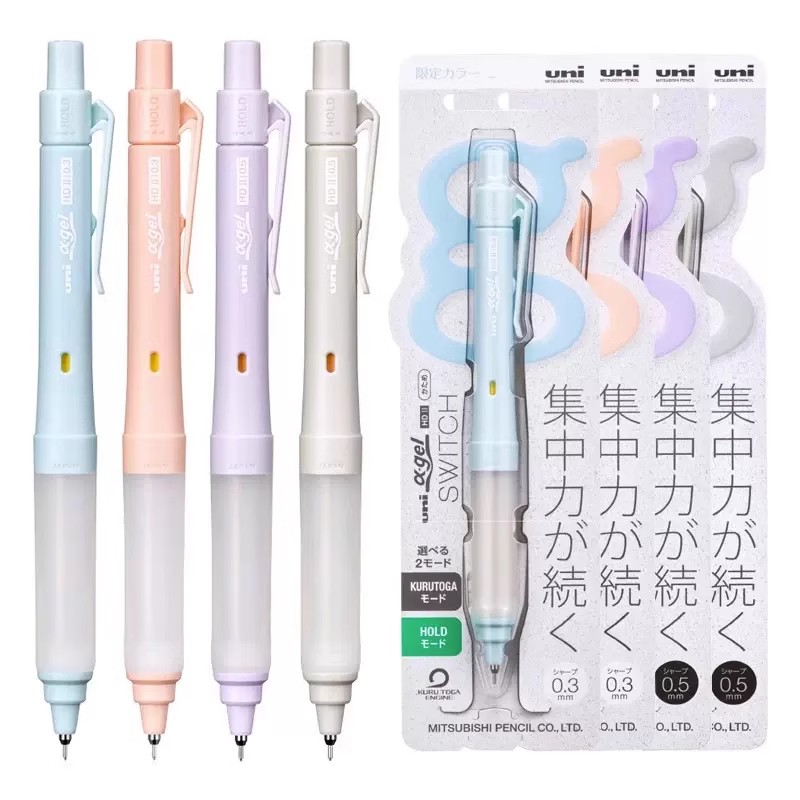 Uni M5-1009GG&UL-S Alpha-Gel S - огляд і ціна Mechanical Pencil 0.3