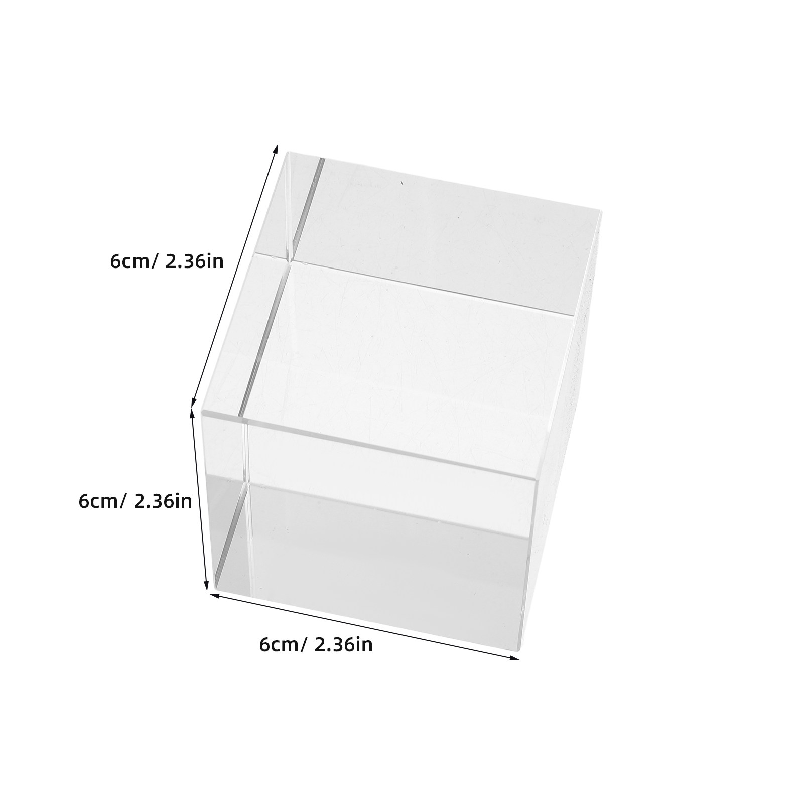 Square Crystal Paperweight Hea - огляд і ціна Book Weight Glass